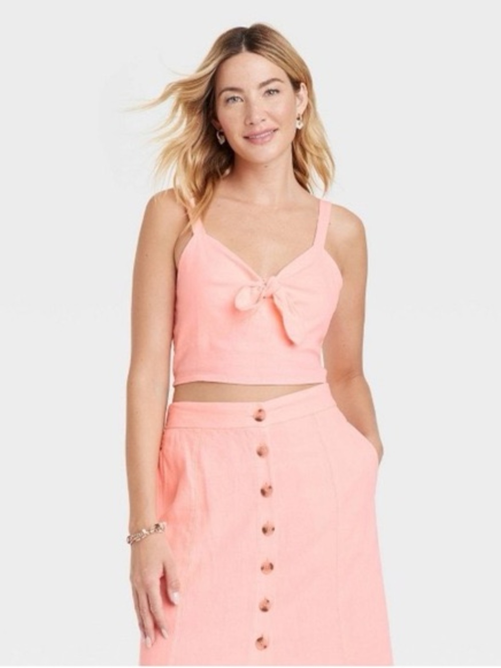 Universal Thread Coral Pink Matching Set